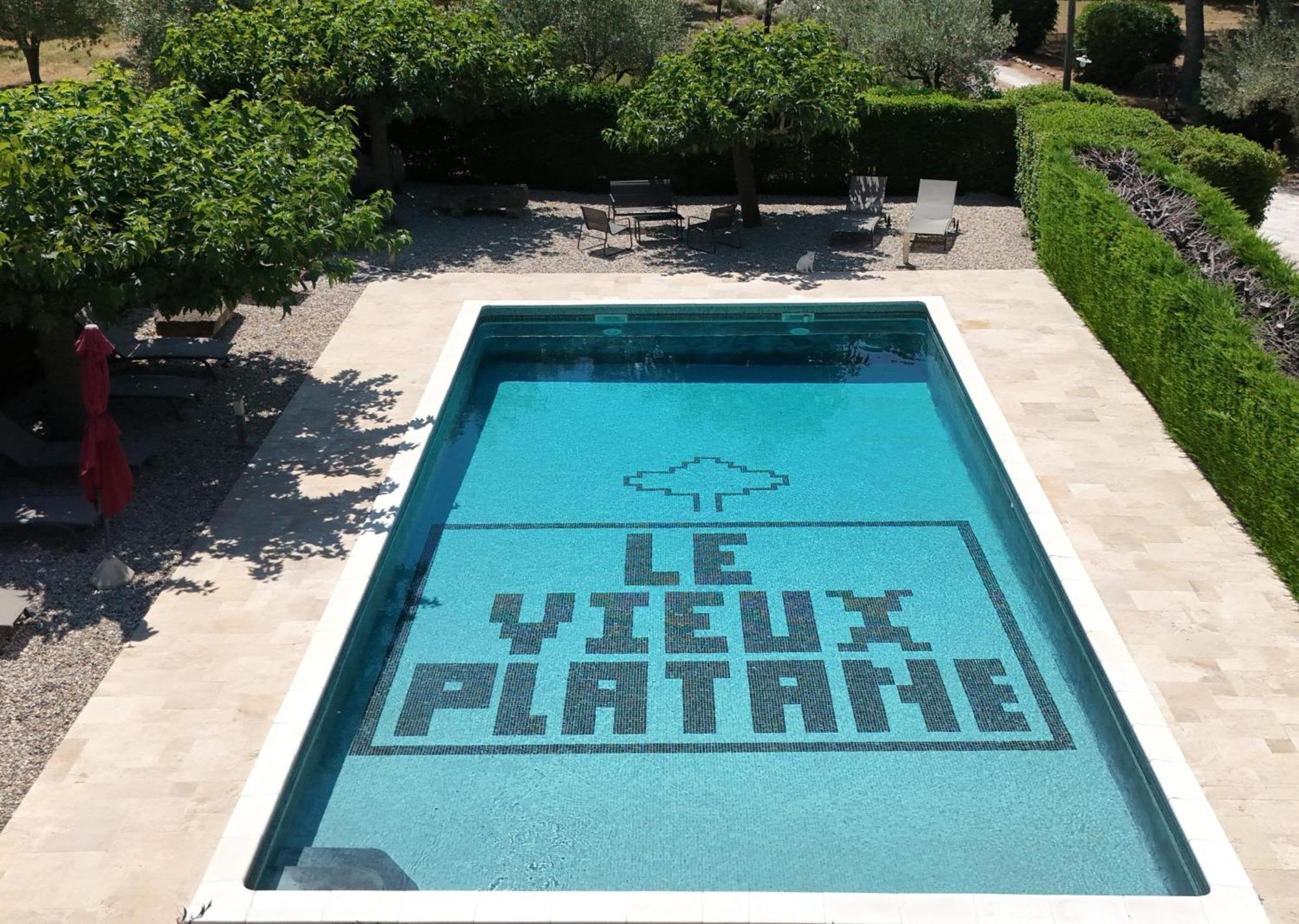 Le Vieux Platane Hotel Cairanne Eksteriør billede